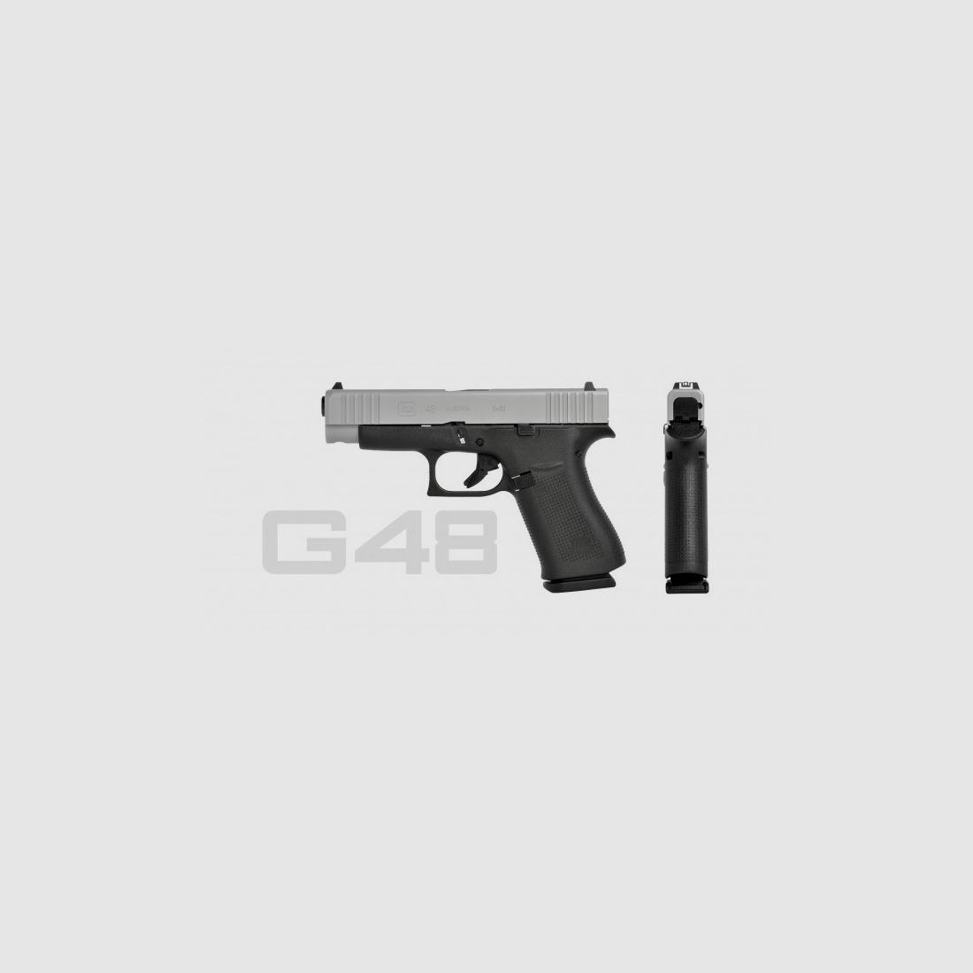GLOCK 48 SILBERNER SCHIEBER