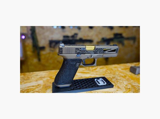 Pistole Glock 17 GEN5 Französische Armee Custom von Gallic Works