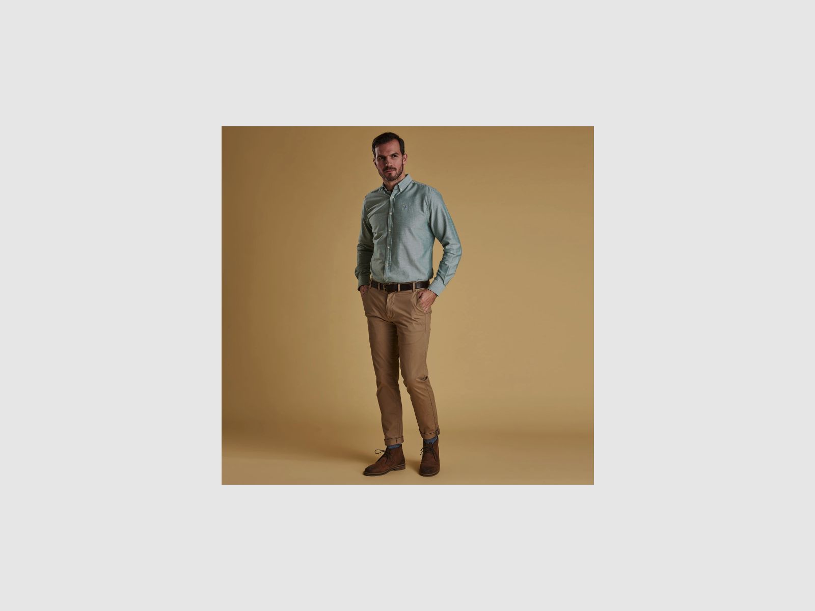 Koszula Oxford 3 Zielona BARBOUR