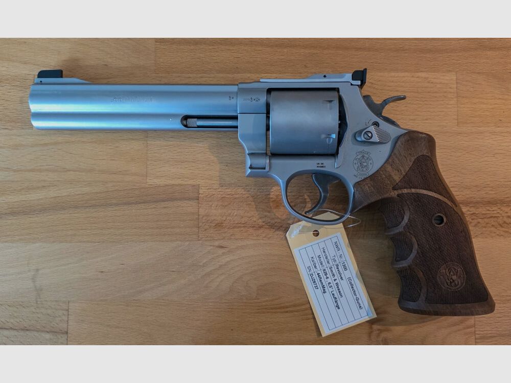 Smith & Wesson 629-6 Classic Champion, longitud del cañón de 6,5"