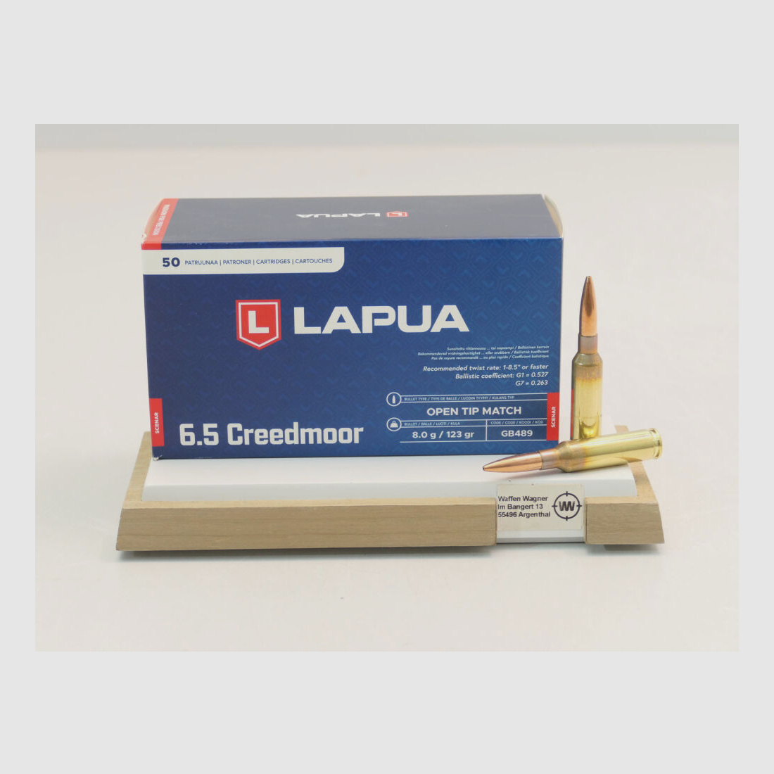 Lapua	 Scenar 8,0g / 123gr