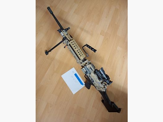 Airsoft MG M249 metalen versie  #3