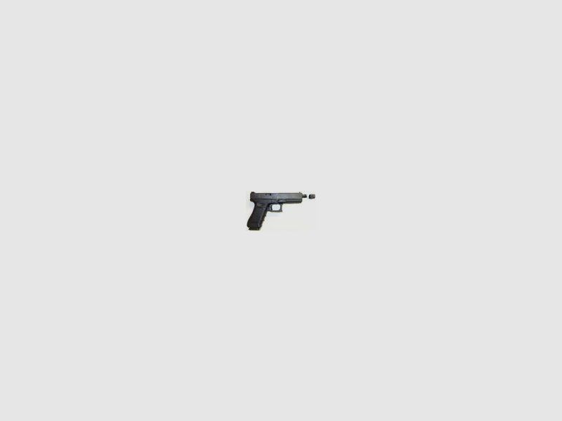 Glock 17 Gen 4 mit Gewindelauf M13,5 links