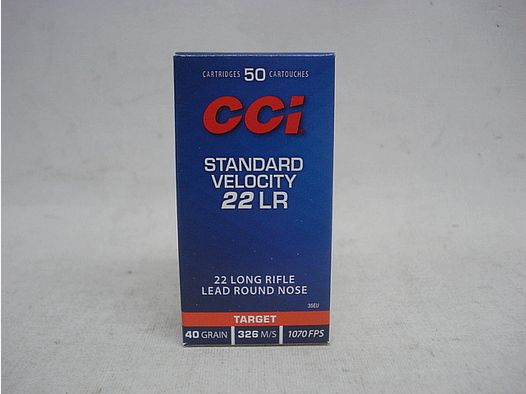 CCI .22lr Standard - cardboard box (50) #35#