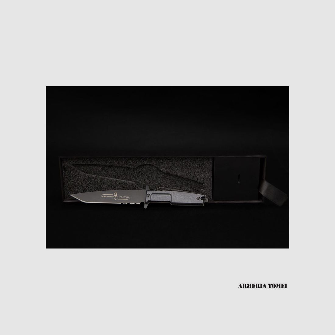 Knife – EXTREMA RATIO – COL MOSCHIN PAPER KNIFE WITH CARDBOARD BASE + PLEXIGLASS BASE, image 5 of 8