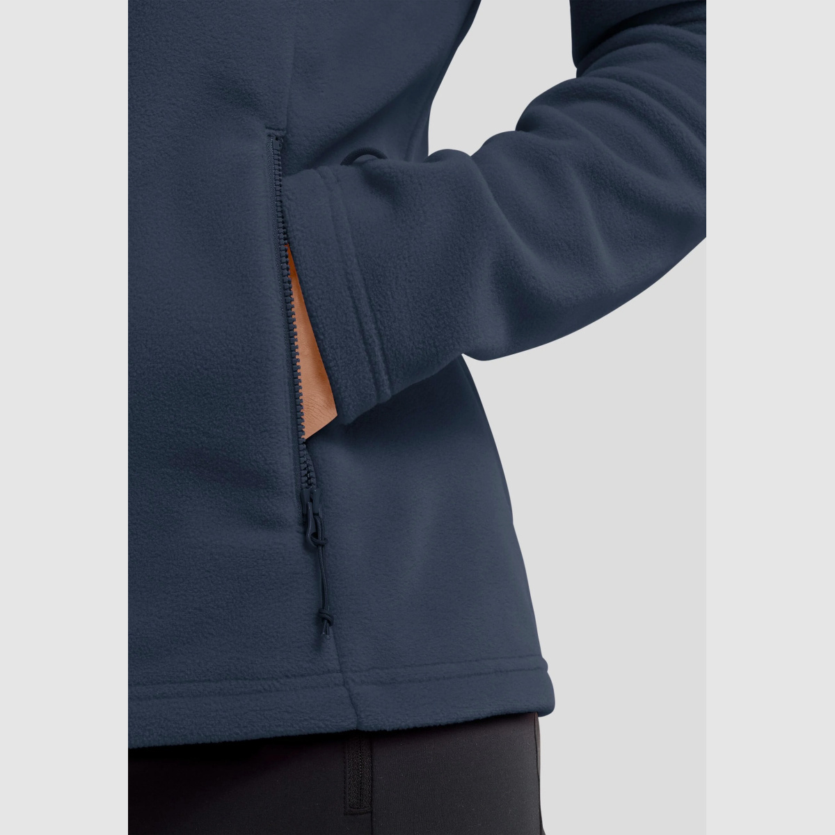 JACK WOLFSKIN leichte Fleece-Jacke Midnight Sky