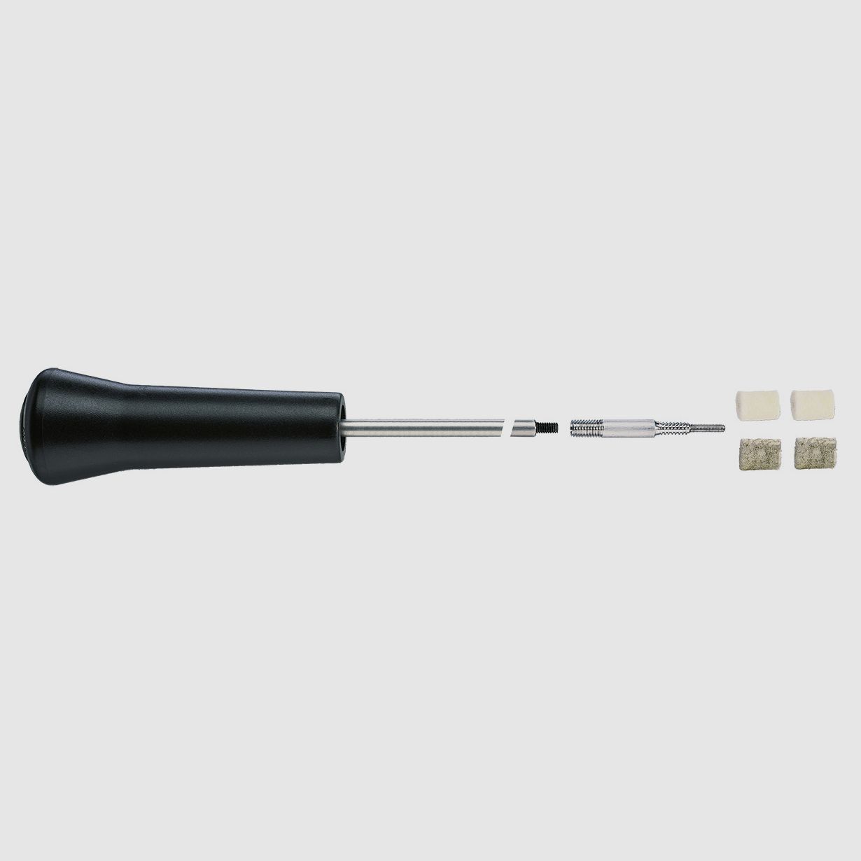 VFG Flinten-Putzstock zweiteilig Innengewinde 9/32"