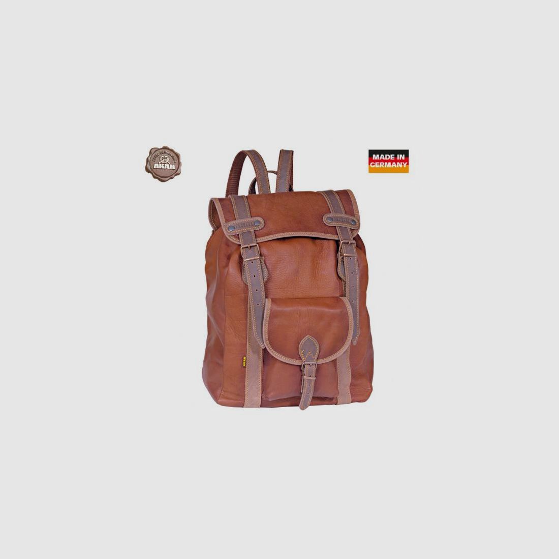 AKAH Wanderrucksack YAK-Leder