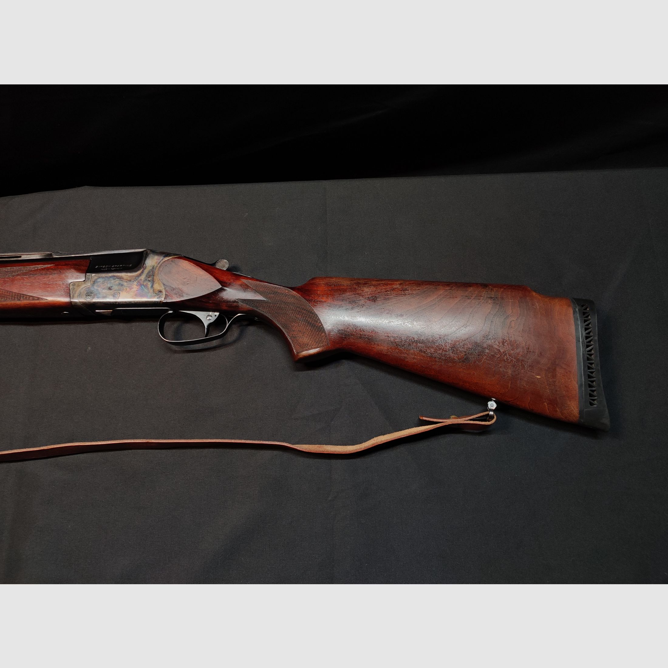 Simson Mod. 890 Bockdoppelflinte Kal. 12/70 inkl. 822 Schuss Munition