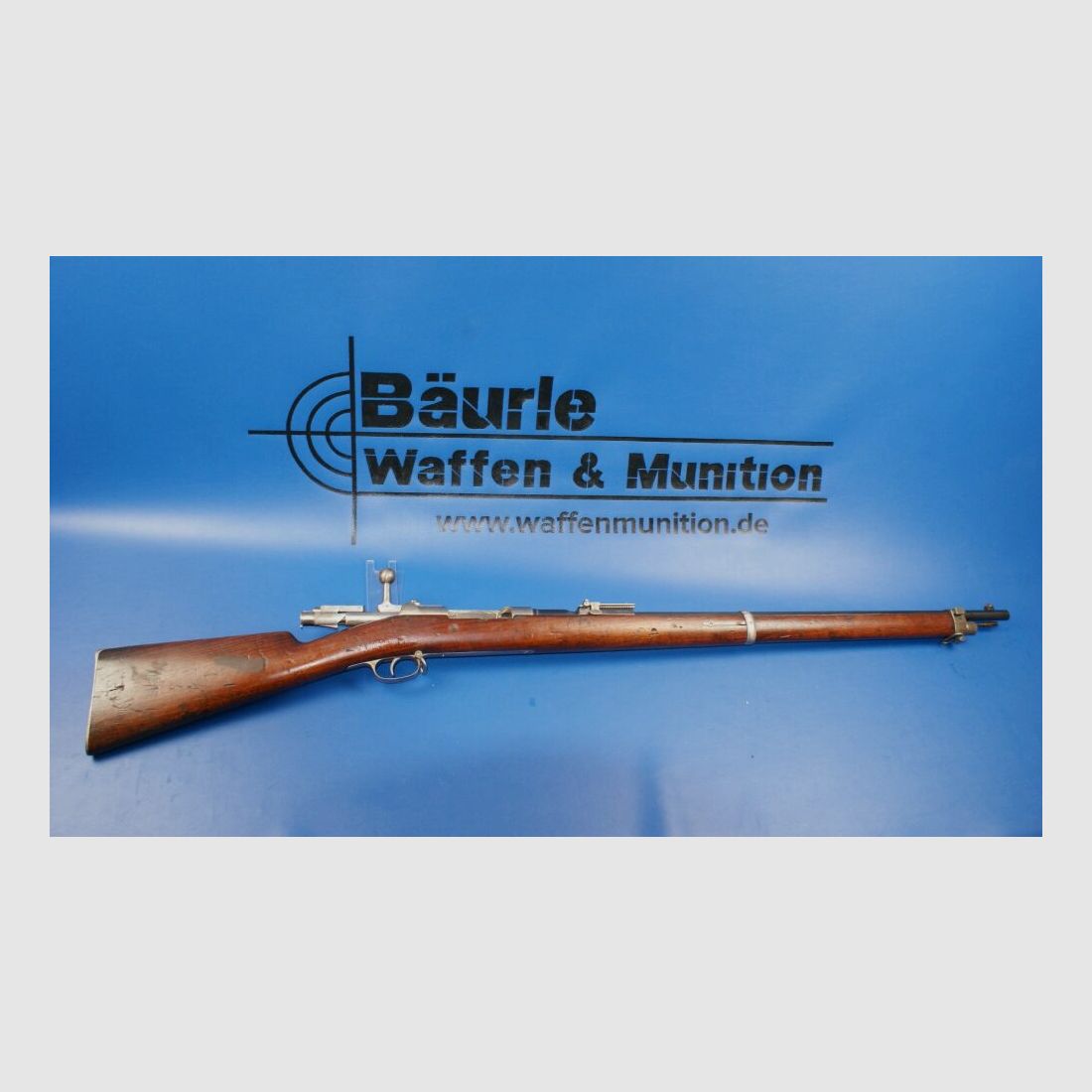 Mauser 1871/87 9,5x60R Mauser, Bild 1 von 2