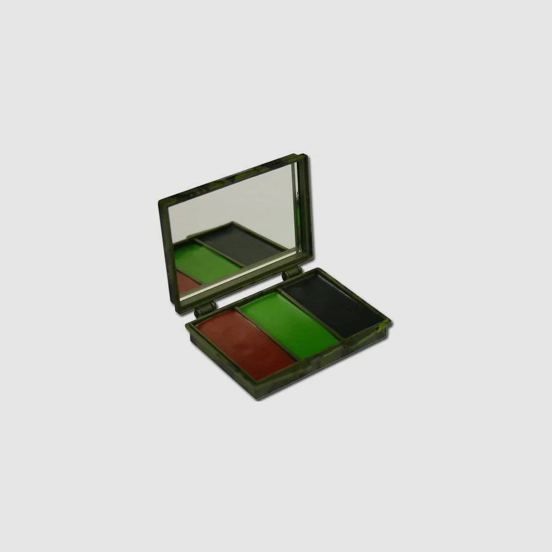 Diverse Tarnschminkset 3 Farben mit Spiegel
