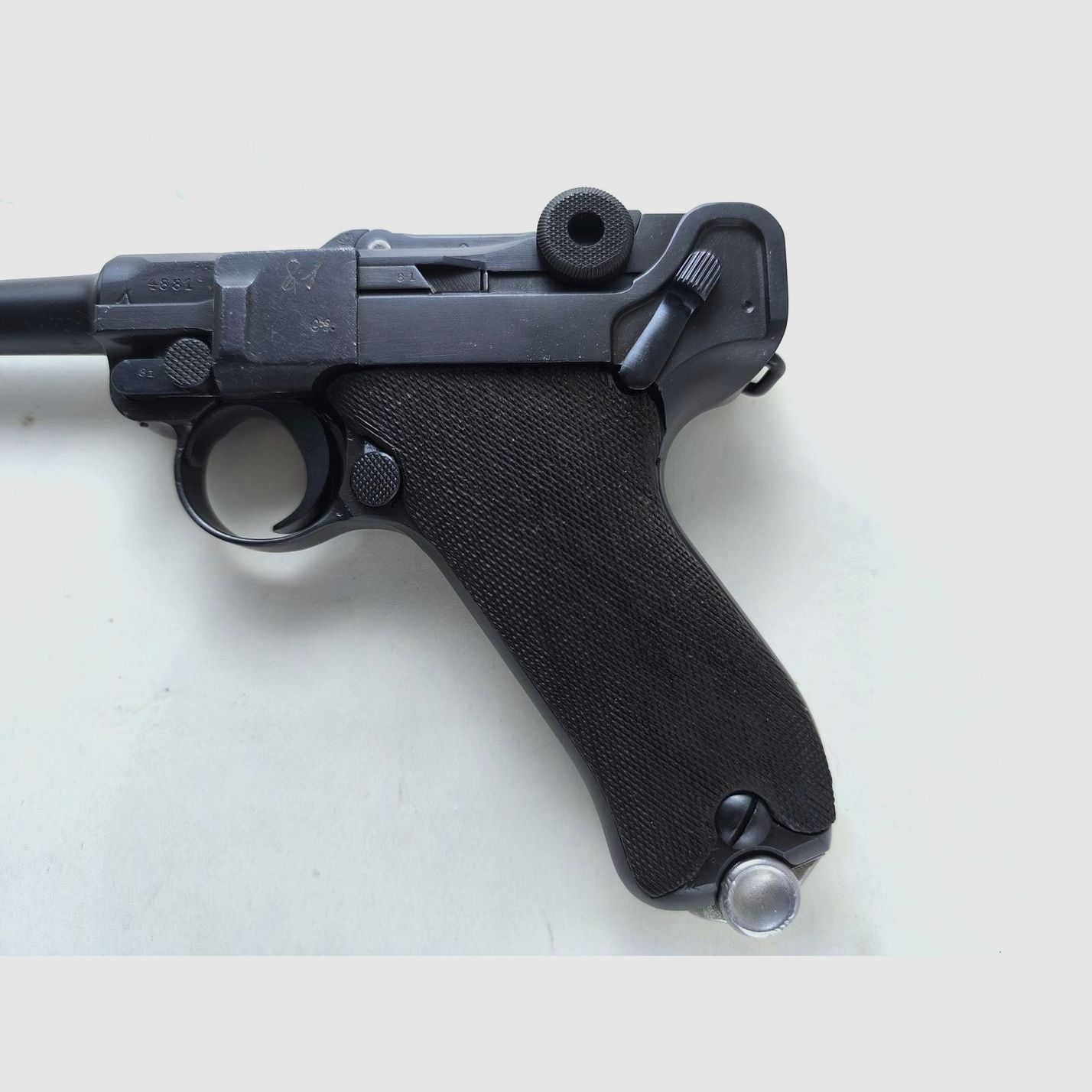 Pistolet Mauser P08 Model 1908 kal. 9mmP – DWM 1913, zdjęcie 10 z 11