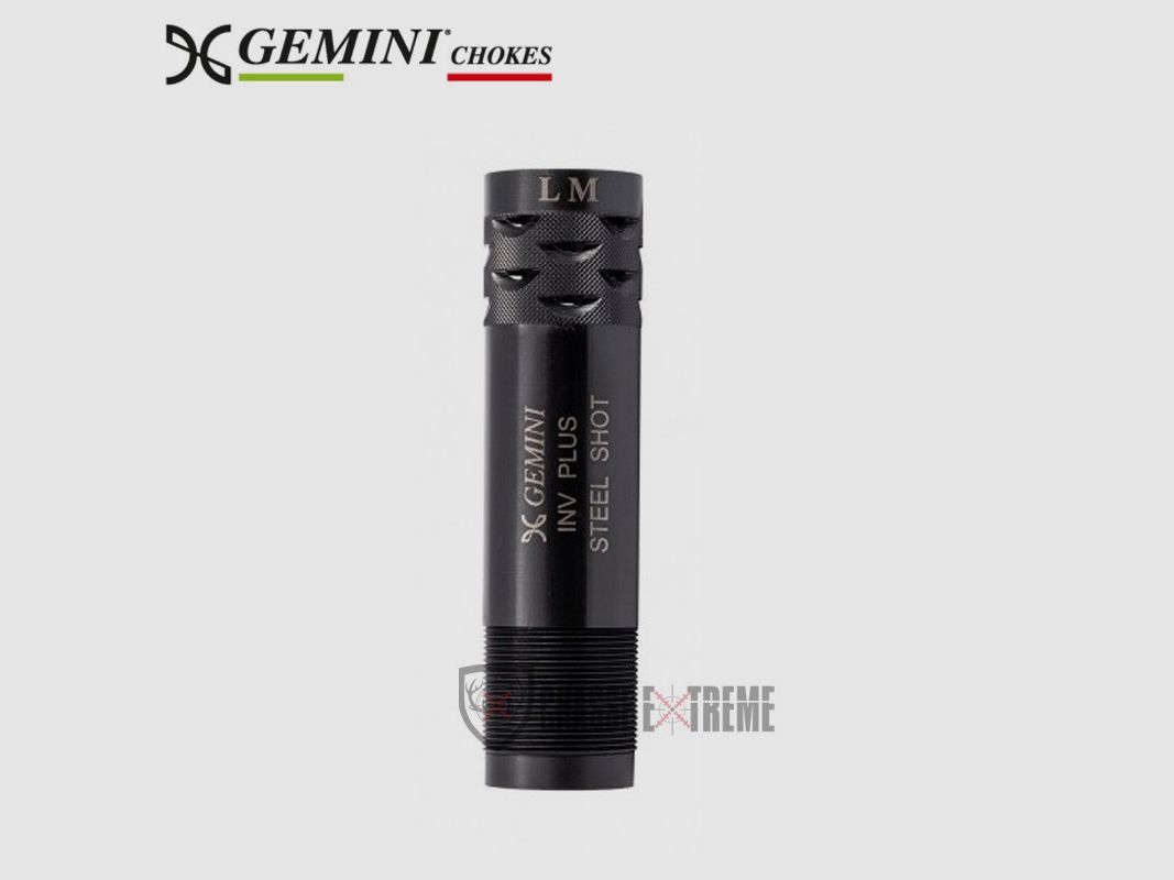 Choke GEMINI Ported +20 mm Titanium Invector Plus Cal 12