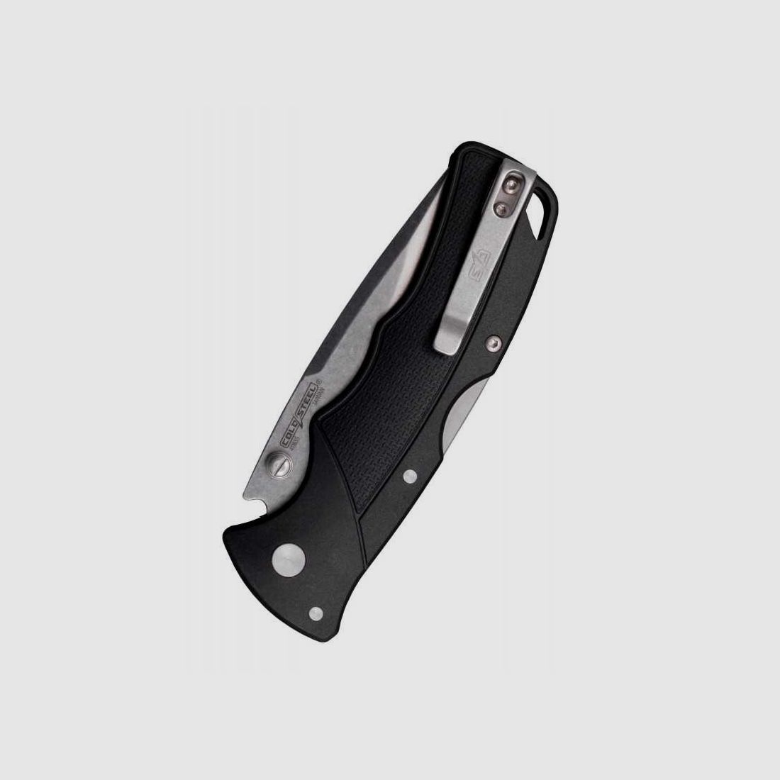 Cold Steel Verdict Taschenmesser, Spear Point, 4116SS, schwarzer Griff