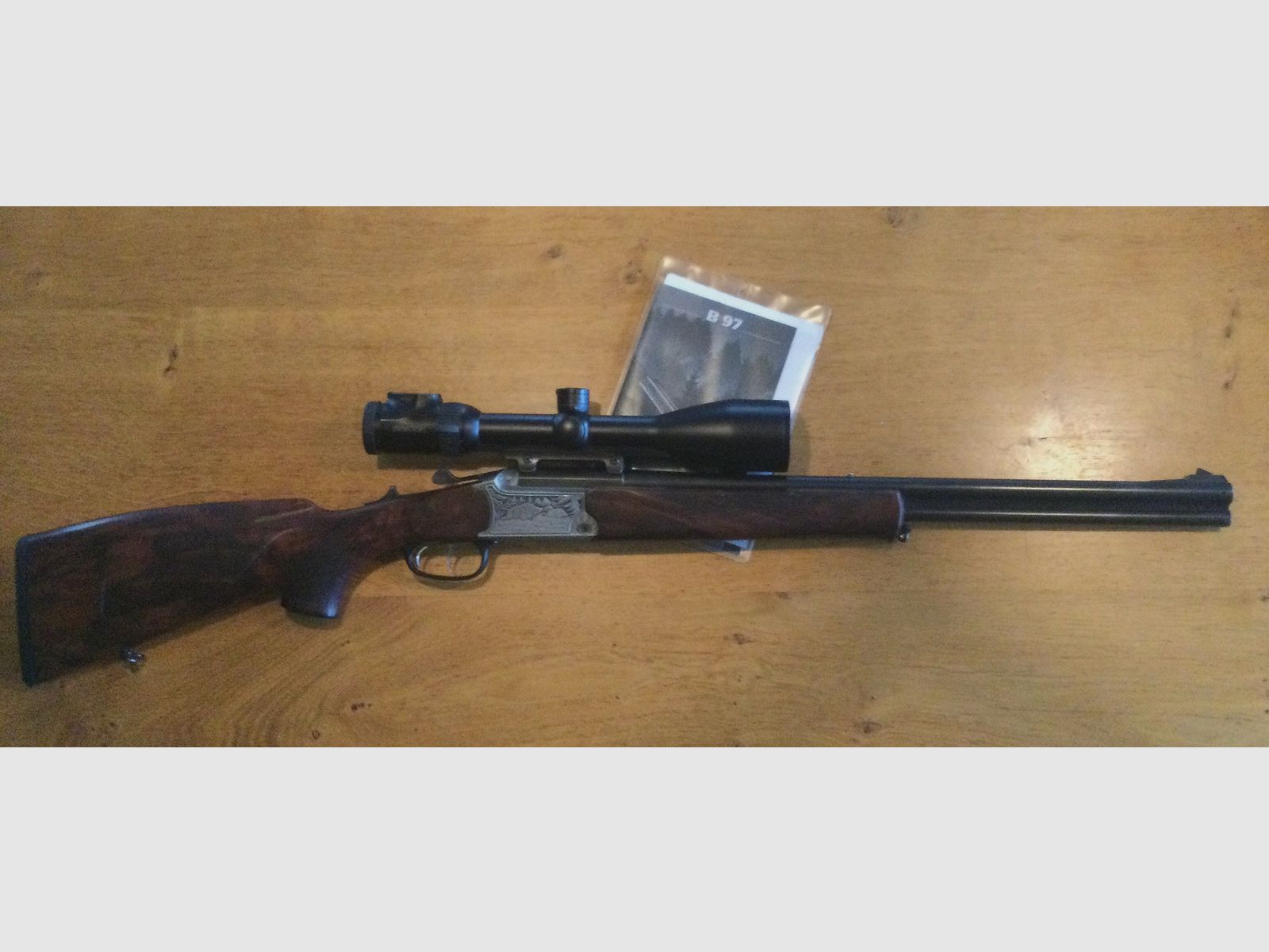 Blaser 97 Bergstutzen 6.5x57 R. 8x57 IS links