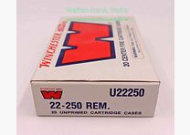 Winchester - USA Lange Geweerhulzen .22-250 Rem.