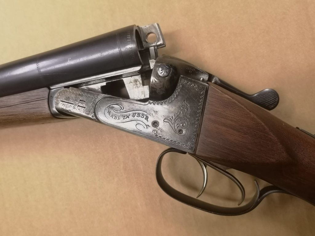 Double-barreled shotgun Brigand 12/70