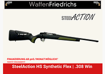 SteelAction HS Synthetic Flex avec joue réglable - WaffenFriedrichs