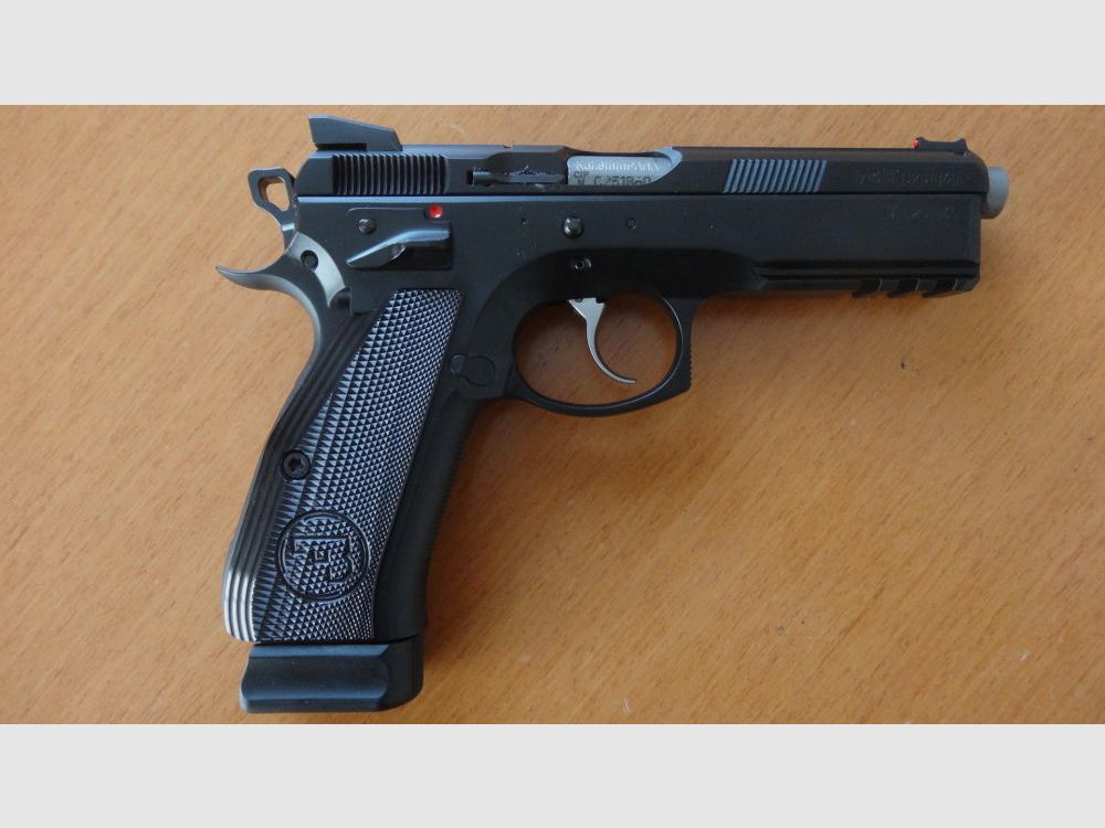 Česká CZ SL-Pistole: CZ 75 SP 01 Shadow "MAMBA" Cal. 9x19 mm, Bild 2 von 3