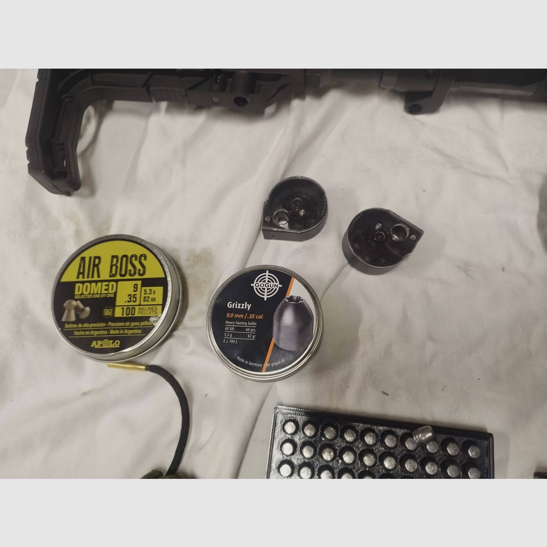 AEA HP Max MK2 Jads suppressor + extender, bullets, accessories