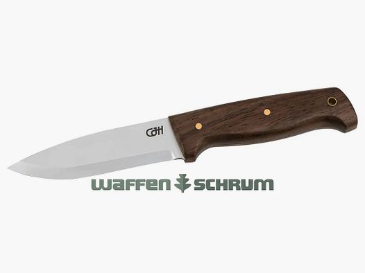 Cuchillo de outdoor Herbertz CJH de madera de nogal