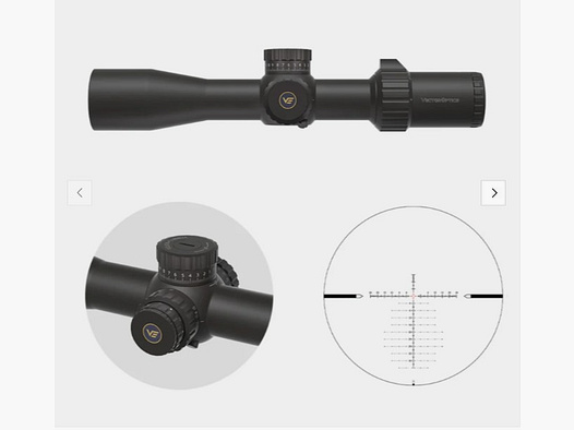 Vector Optics SCFF-50 Taurus Zielfernrohr 4-16x44 HD MOA - Montage für 21mm Picatinny/Weaver