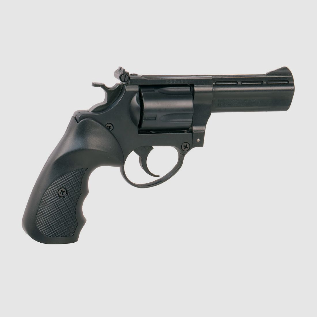 LEP Druckluft Revolver ME 38 Magnum brĂĽniert Kaliber 5,5 mm (P18)