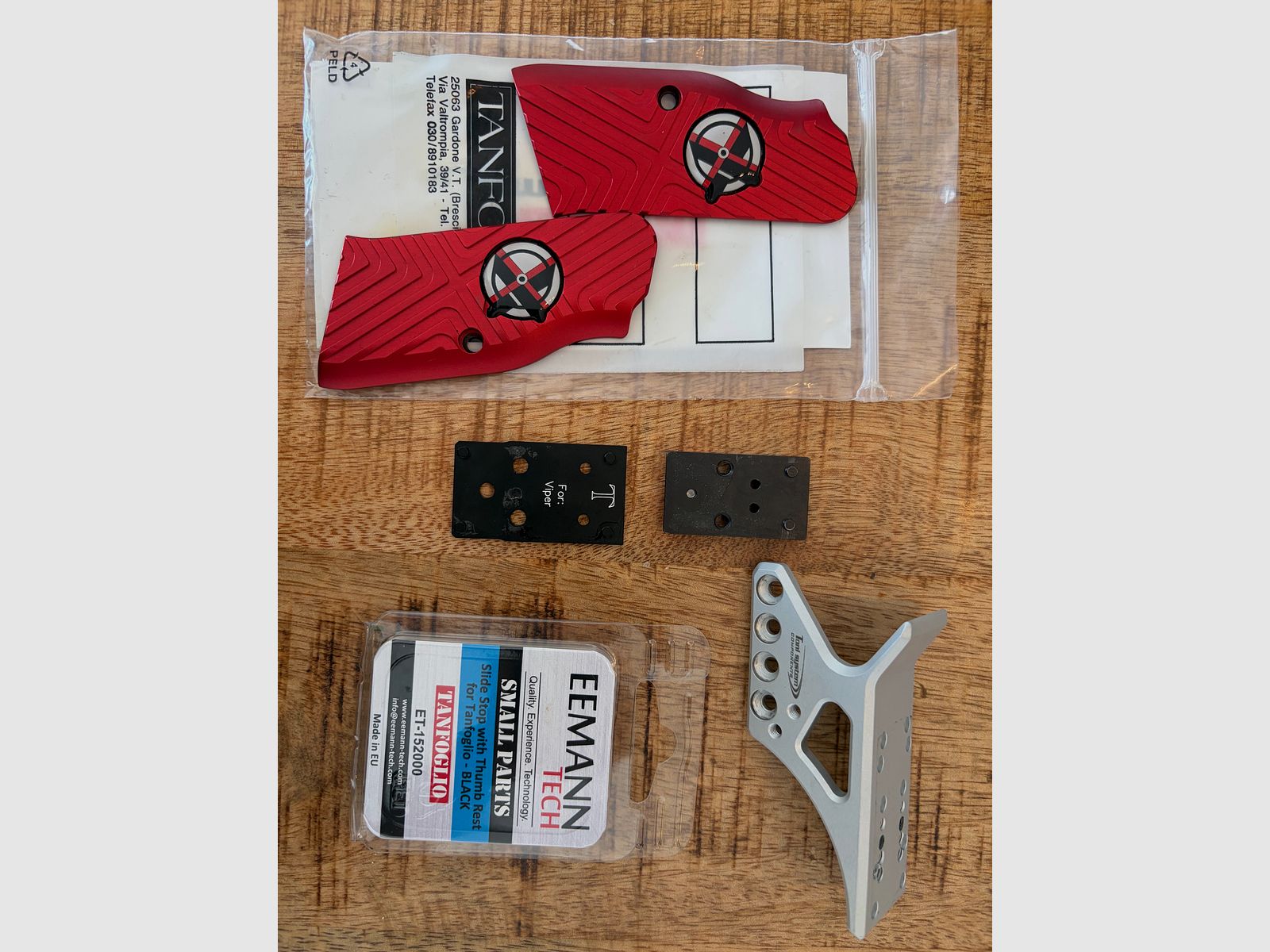 Tanfoglio Gold Match, 9mm, gotowy na optykę, z dużą ilością akcesoriów