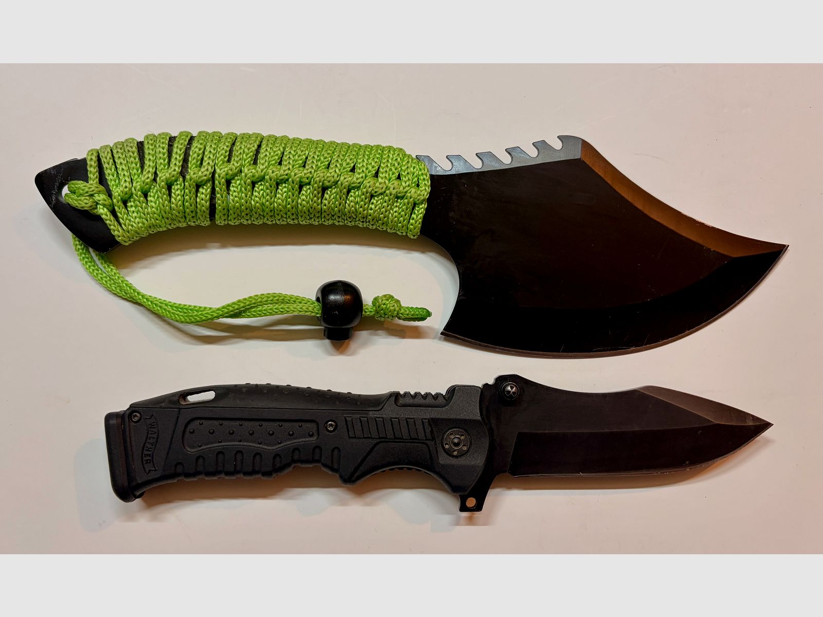 Walther P99 knife (including accessories & original packaging) & Z-Hunter Skinner