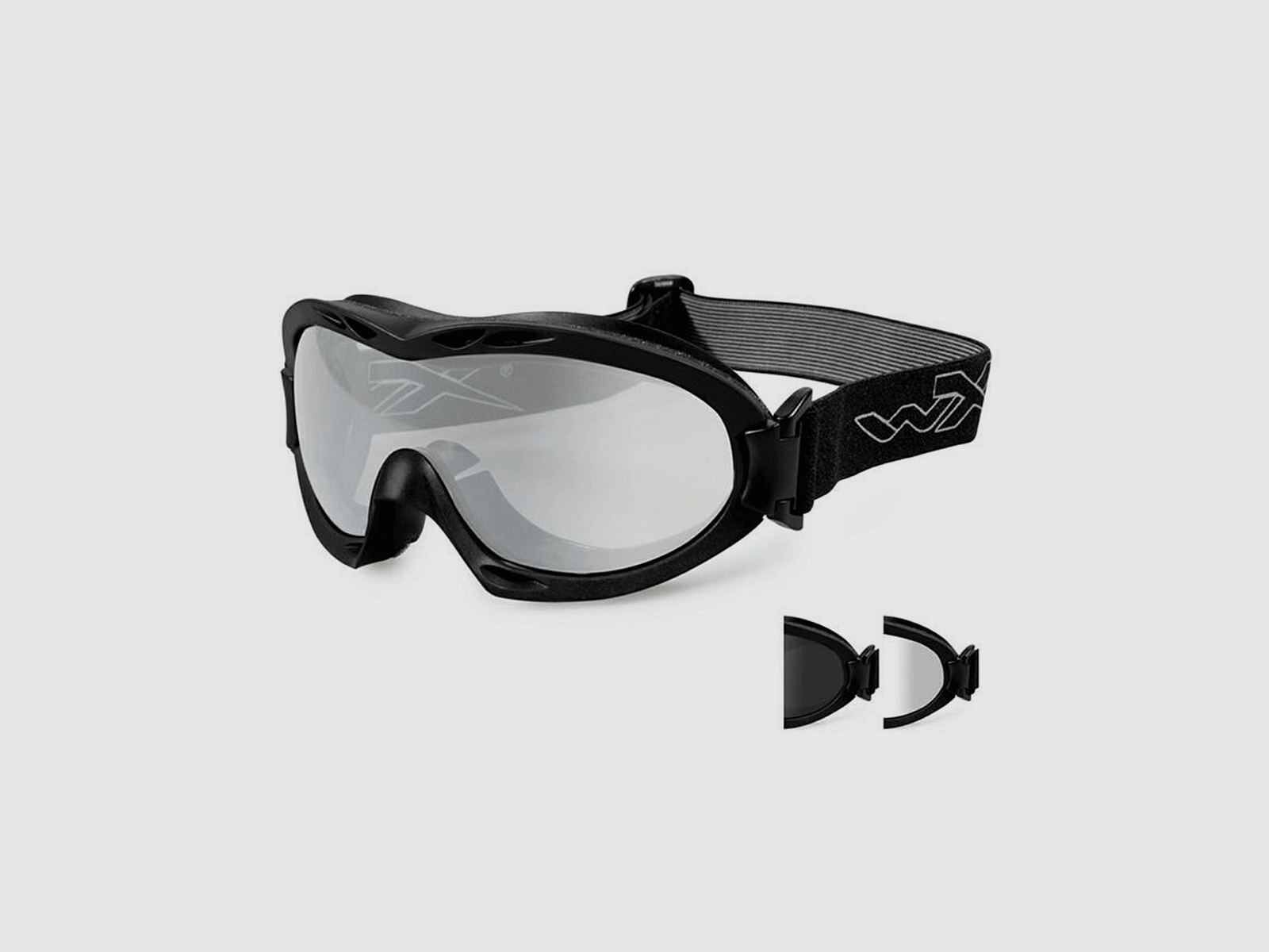 WILEY X – NERVE GOGGLE SMOKE/CLEAR, zdjęcie 1 z 2