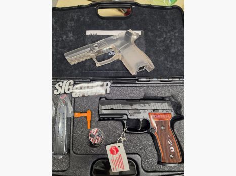 SIG SAUER P320 AXG Classic 9mm Luger Set con agarre extra