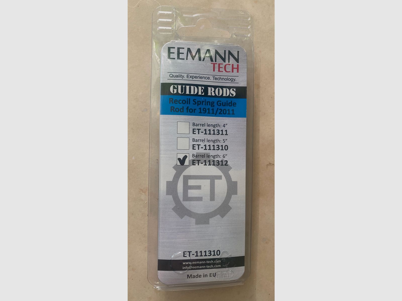 Recoil Guide Rod 1911 6" Führungsstange für 1911, 6