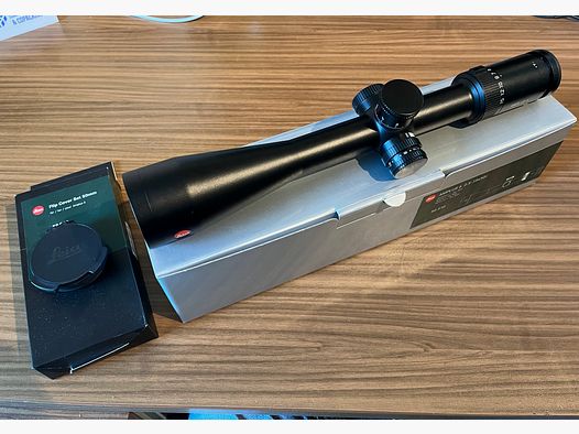 LEICA AMPLUS 6 2.5-15x50i Zielfernrohr (BDC), Absehen L - 4a + Flip Cover vorne