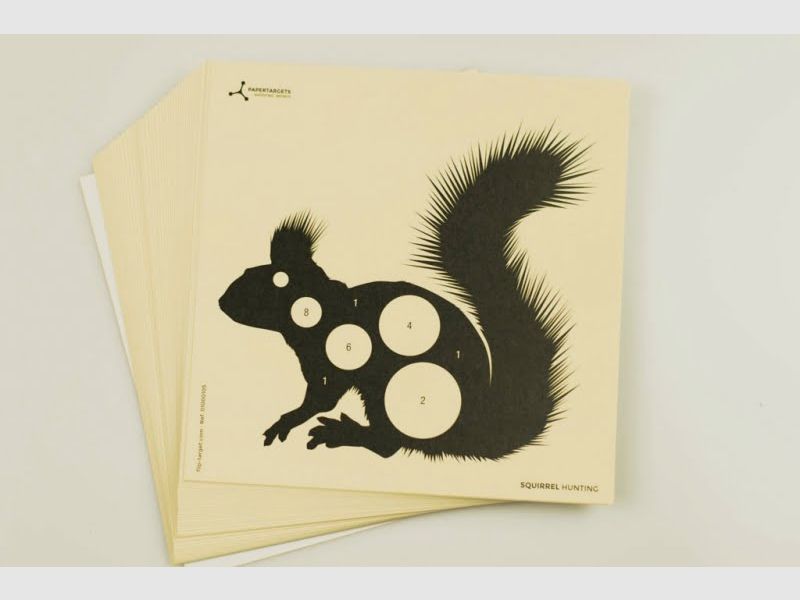 Eichhörnchen-Zielscheiben, Bild 2 von 2