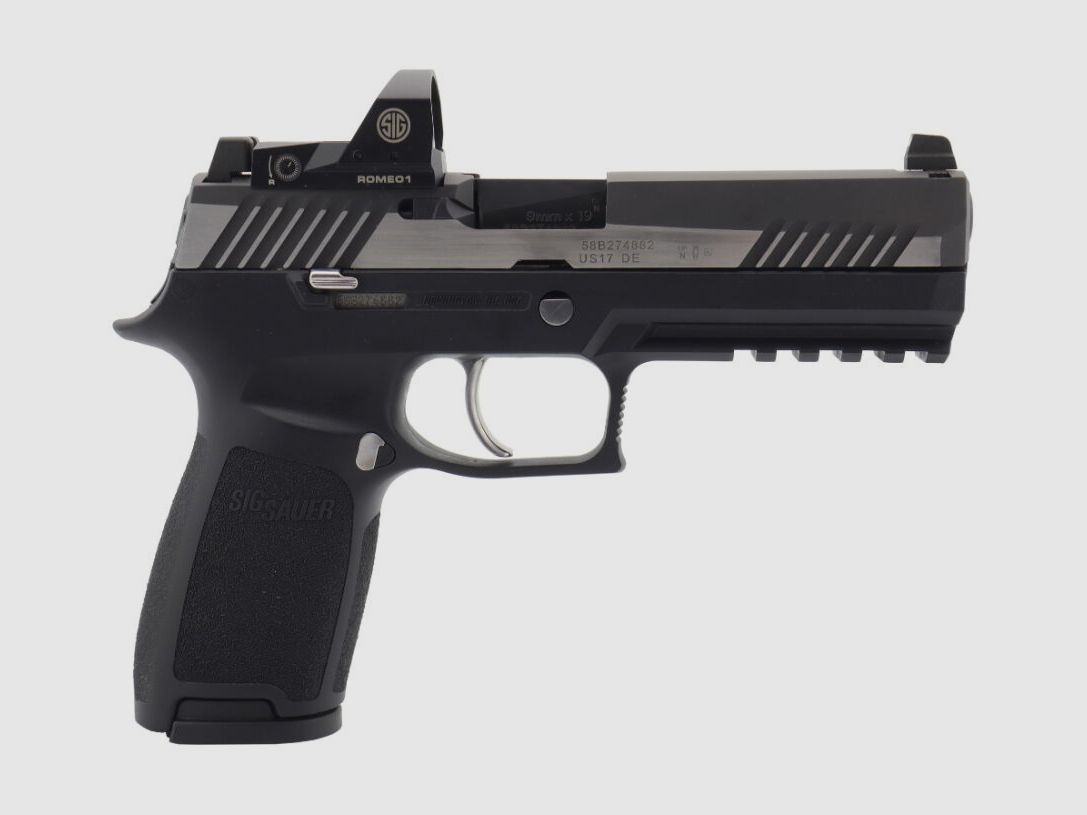 Sig Sauer	 P320 aus dem Mastershop + Romeo1