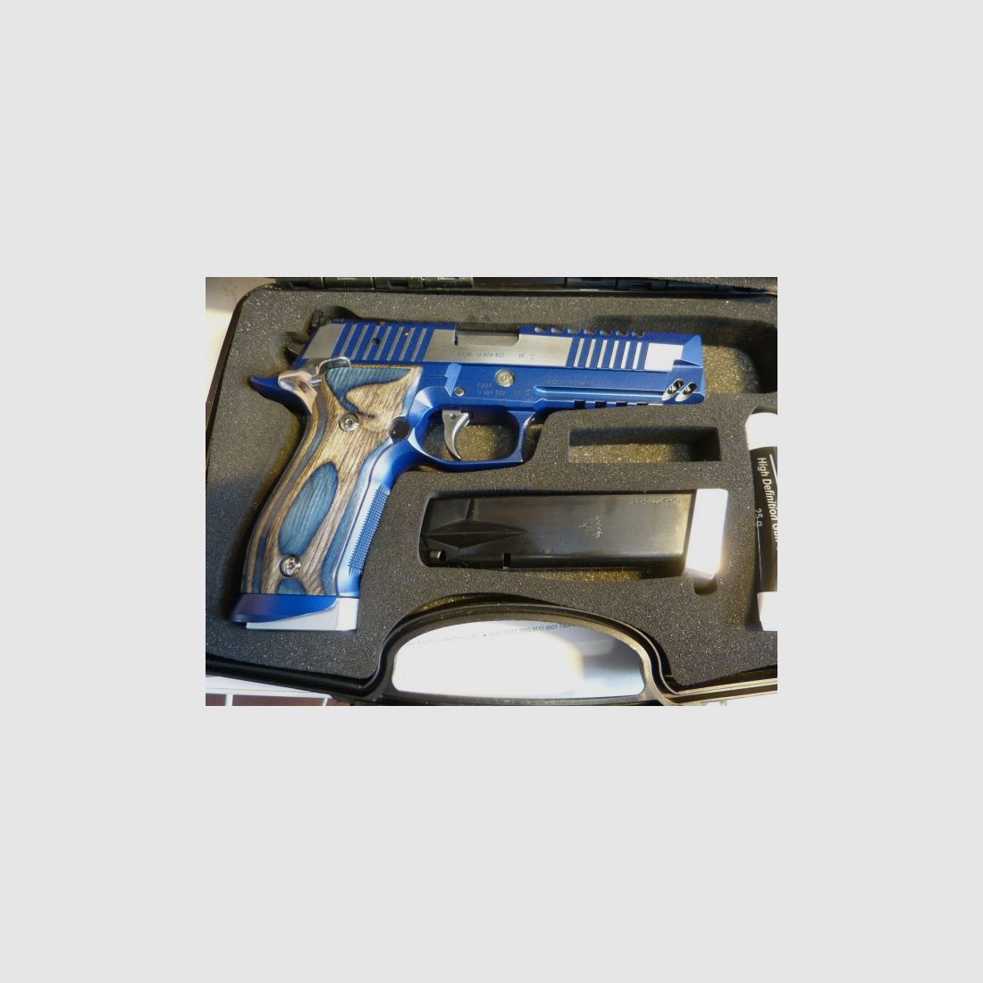 Sig Sauer P226 x-five Blue Moon Skeleton