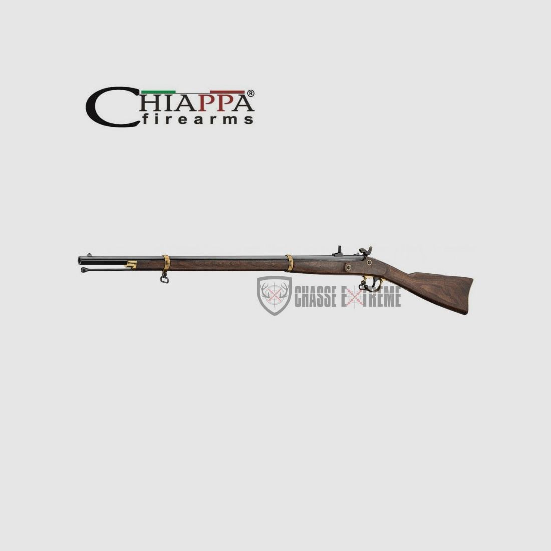 CHIAPPA Mousquet 1863 Zouave 33'' Perkussion Kal. 58, Bild 2 von 4