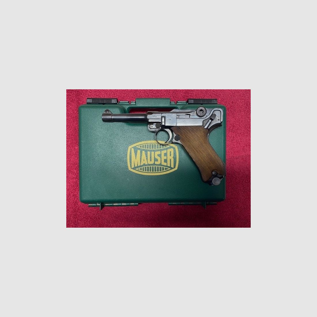 Liquidation of my collection: Mauser Pistol P 08 (S/42) – Yr. 1937, image 1 of 4