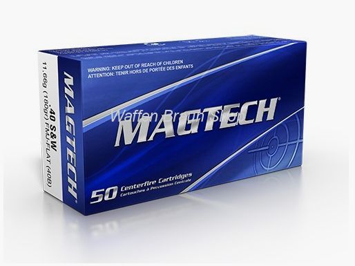 Magtech 40S&W FMJFLAT 180GR A50#40B