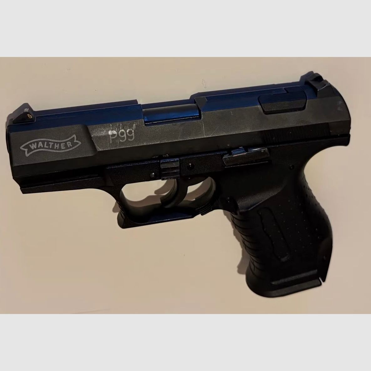 Walther P99 pistola de fogueo 9mm P.A.K. negra