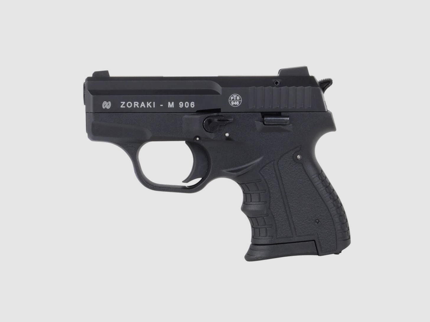 Zoraki 906 Schwarz SRS-Pistole 9mm P.A.K.