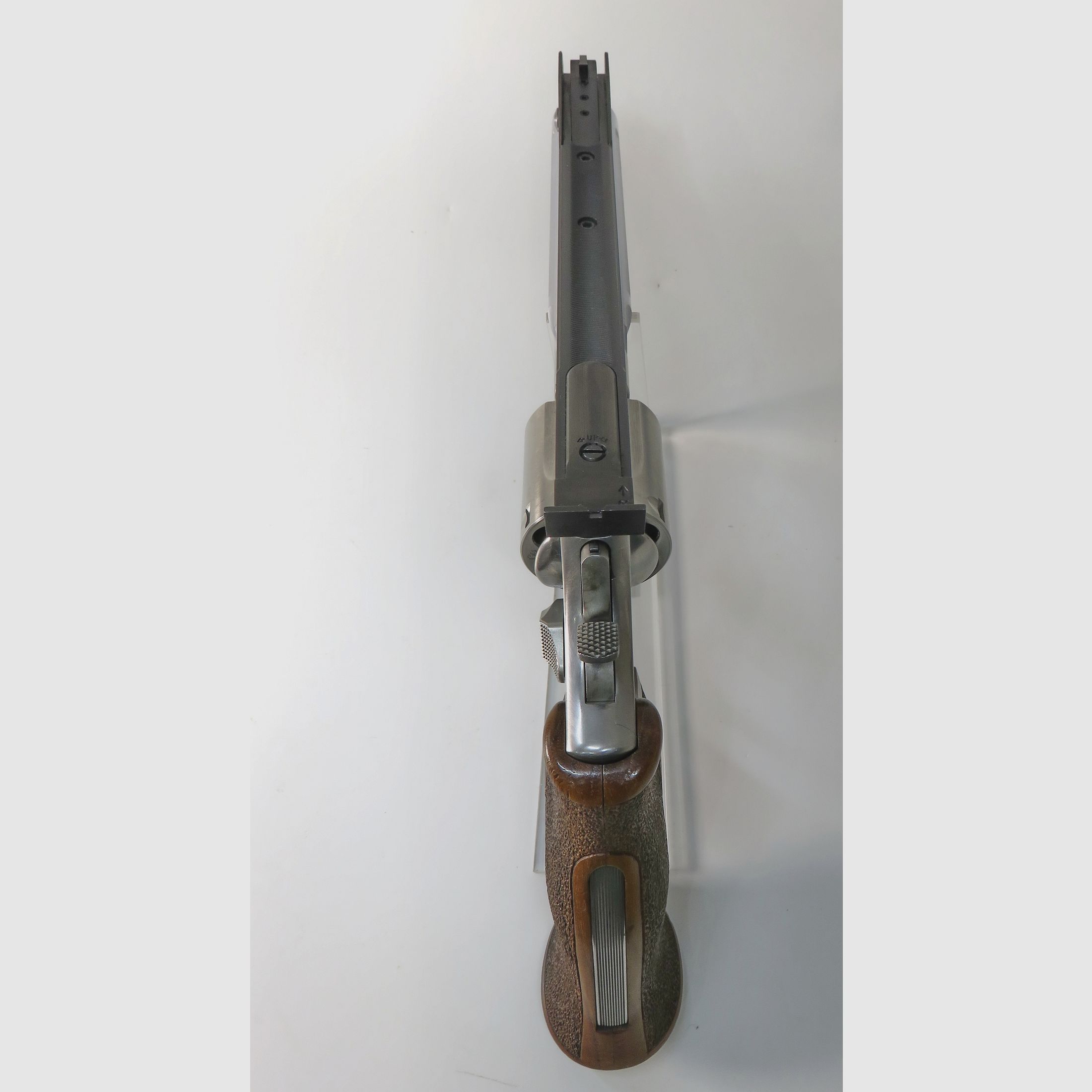 S&W 686-4 | 6 Zoll | .357 Mag / .38 Spez. | Bull Barrel | Aristocrat 3-Pos.-Visier | Nill-Griff
