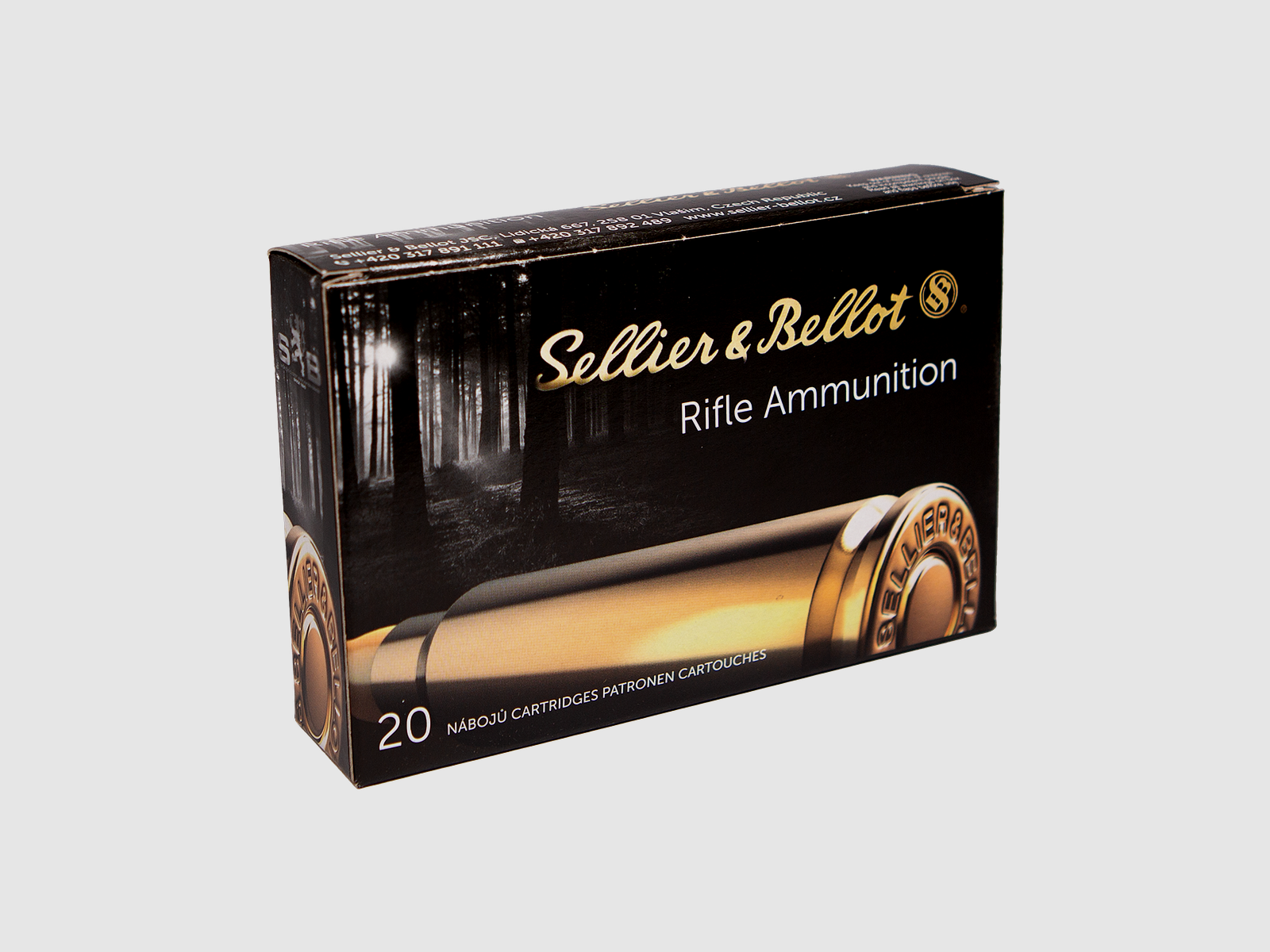 Sellier & Bellot Büchsenmunition 9,3 x 62 15g Full Metal Jacket