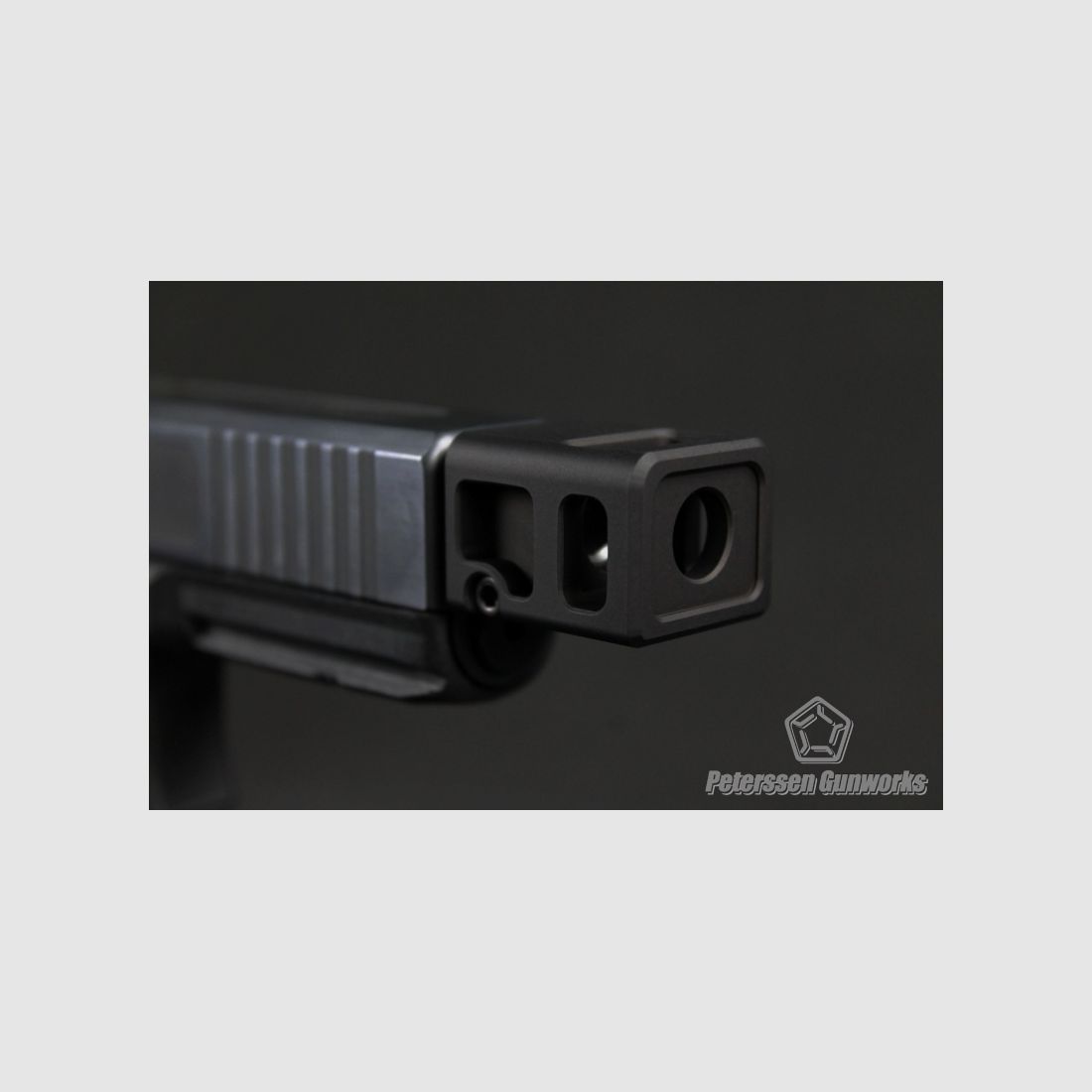 COMPENSATOR PGW FOR GLOCK BARRELS 13.5X1 LH, image 2 of 4
