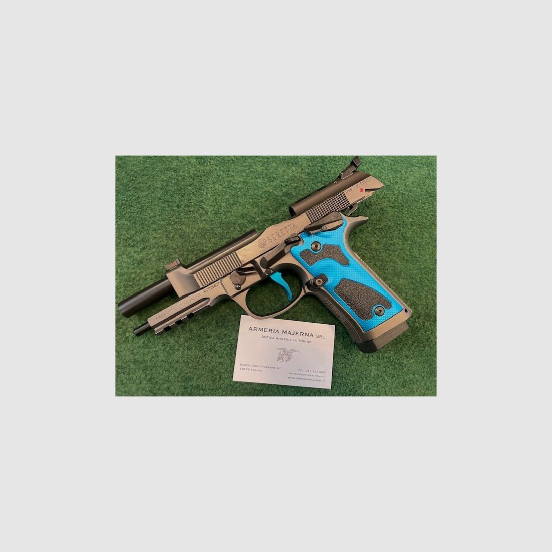 92X PERFORMANCE DARK SERIES BLUE CAL 9X19 PARA, IPSC, image 1 of 7