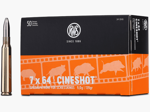 RWS Cineshot 7x64 139 Gr. - 50 Stk.