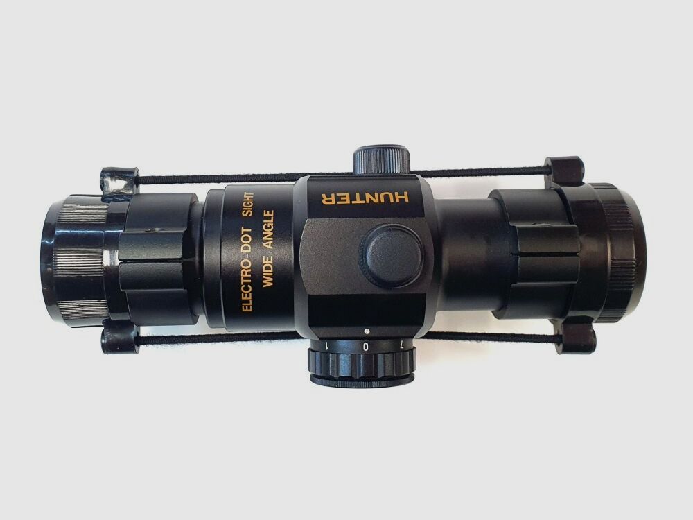 HAKKO HAKKO Rotpunktvisier Electro-Dot Weitwinkel-Visier mit verstellbarer Helligheitsstufe