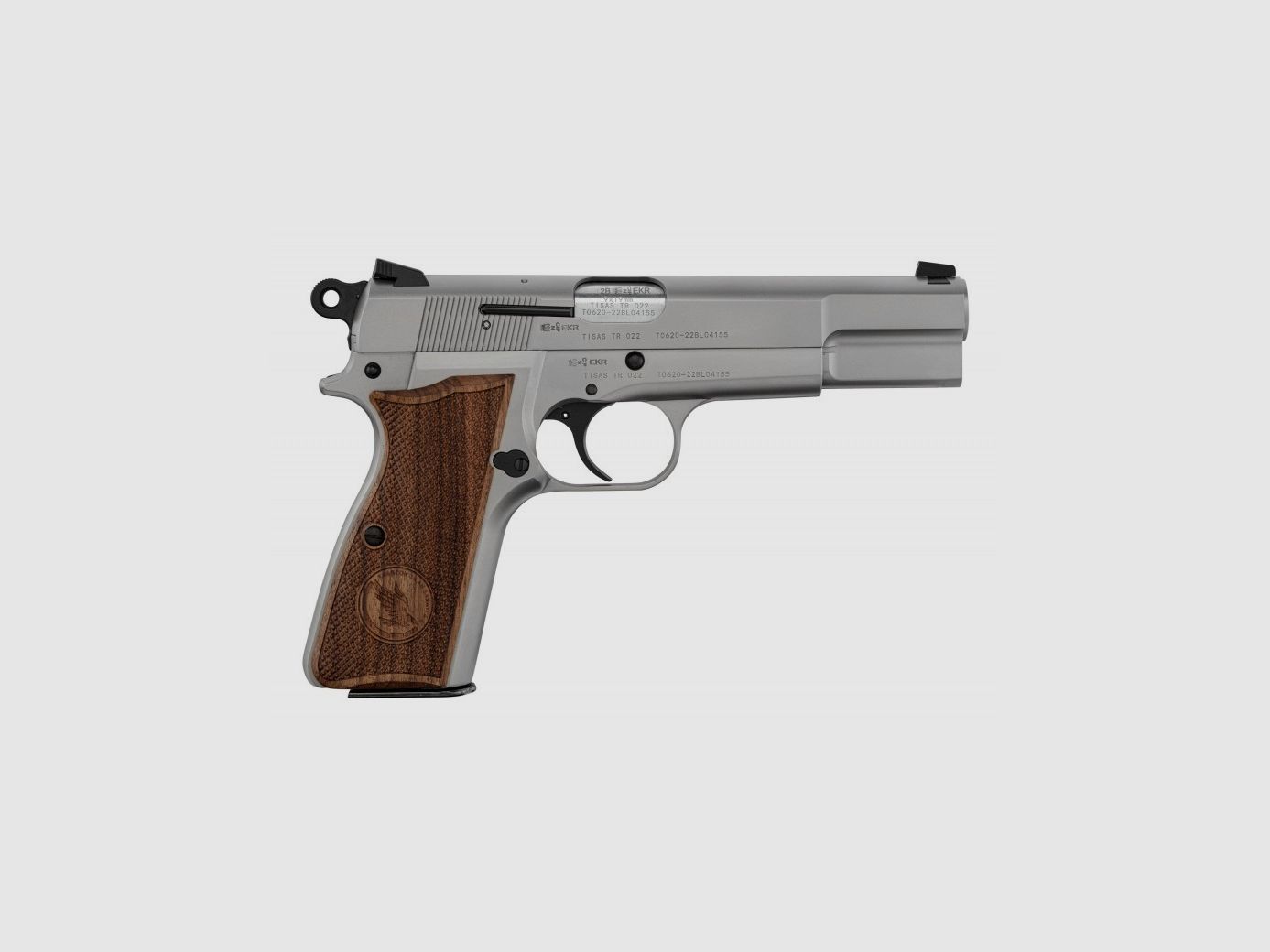 TISAS ZIG 14 pistool 9X19 mm RVS, afbeelding 1 van 4