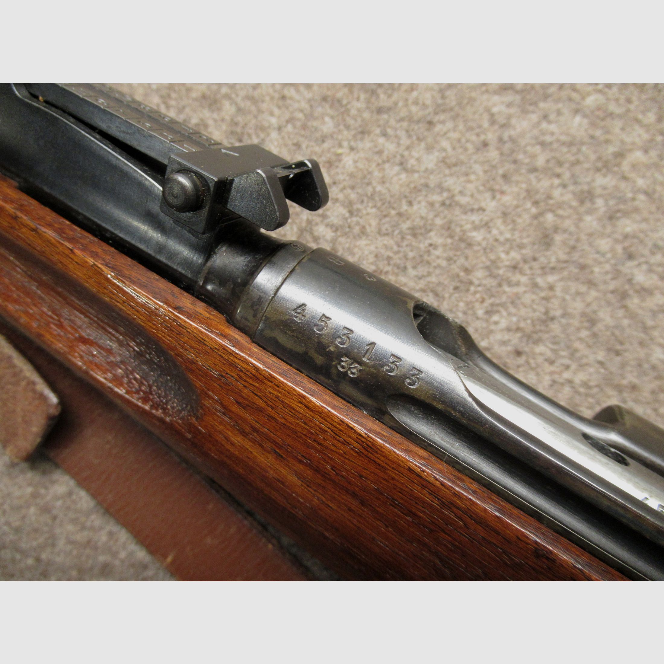 AB-7 W+F Gewehr Mod. 1911, für den Schießsport umgebaut, Kal. .22lr, Bild 3 von 5