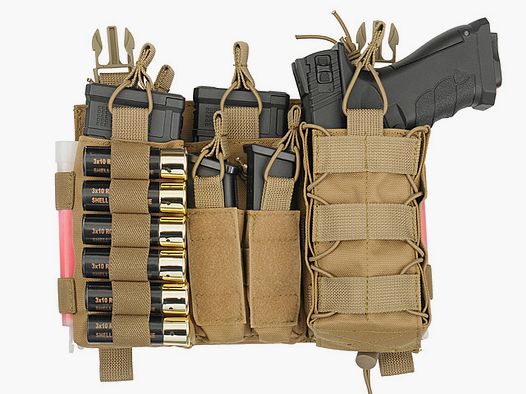 Buckle Up Multi-Mission Front-Panel - Coyote [8FIELDS]